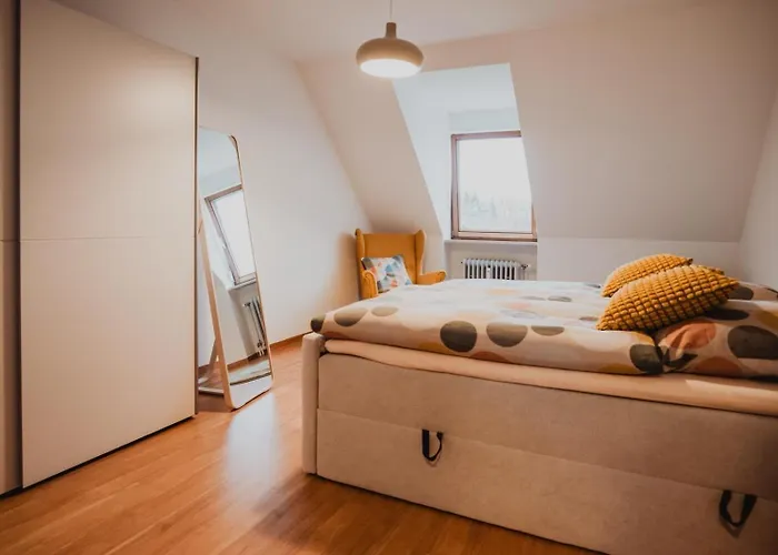 Zentral, Loggia, Tg-platz Lejlighed Augsburg